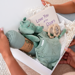 "Love you all the Roars" Baby Boy Dinosaur Gift Box
