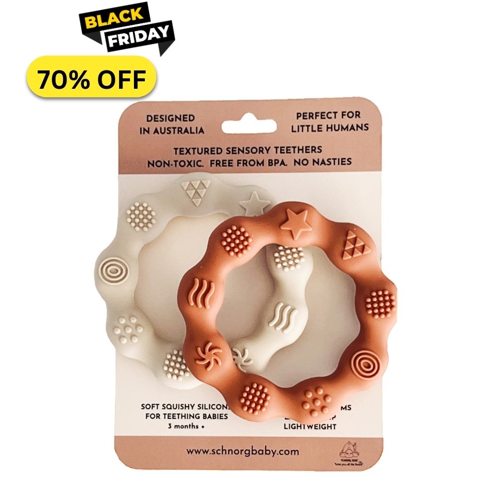 Schnorg Baby Teethers TWO PACK