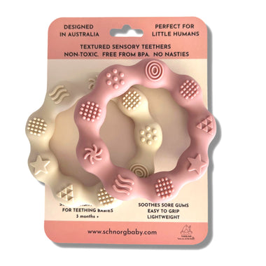 Schnorg Baby Teethers TWO PACK